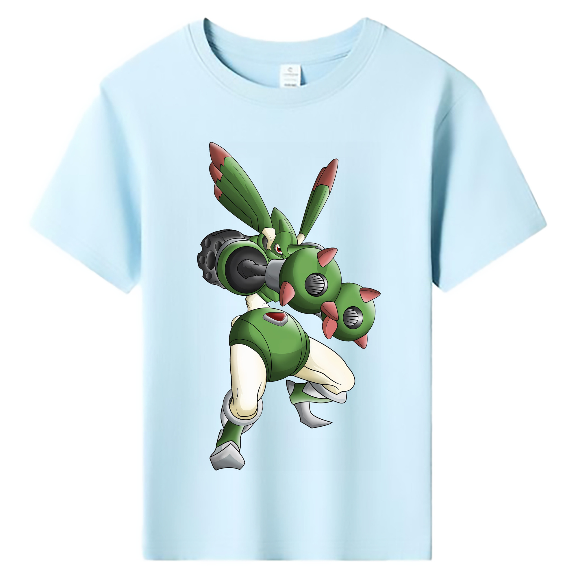 （画像用） Digimon デジタルモンスター/デジモン 綿100％キッズTシャツ（フロントプリント）